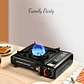 Estufa de gas para Camping, picnic y hogar, cocina tipo cassette - thumbnail 4