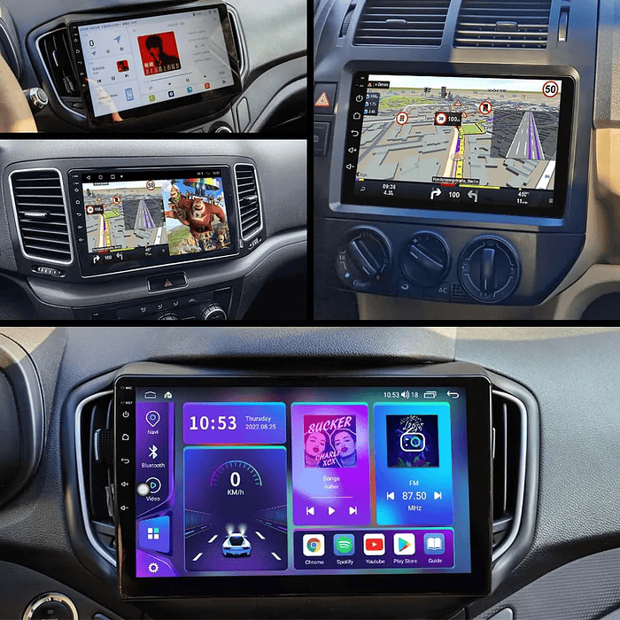 RADIO PARA AUTO CON PANTALLA 9” ANDROID  11