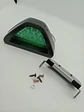 Tercera luz freno F1 strobo triangular 12 LED - Verde - thumbnail 2