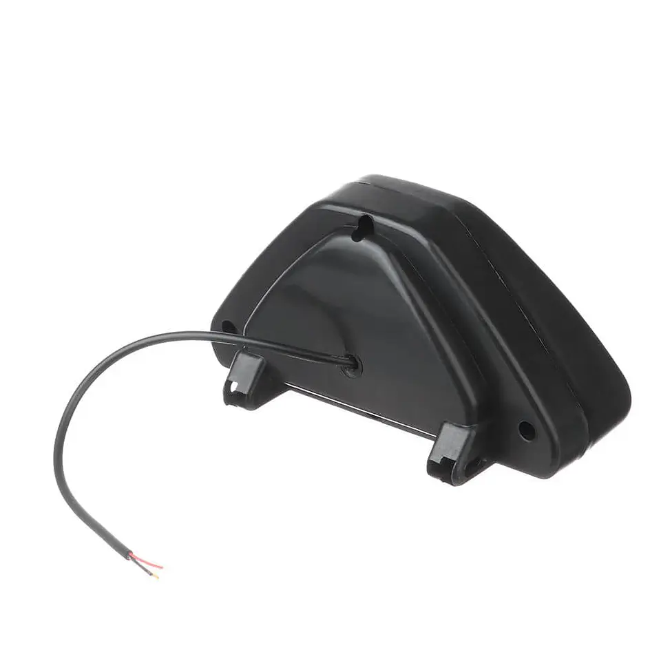 Tercera luz freno F1 strobo triangular 12 LED - Verde 8