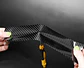 Pegatina de Nanometro tipo fibra de carbono K5D uso en autos Pilares - thumbnail 11
