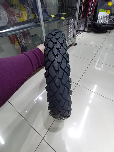 Neumáticos 110 90 17 patrón cruce llantas de moto tubular para calle
