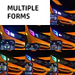 X2 Pantallas Led animadas programables winking eye multifunción - thumbnail 27