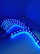 4 Tiras led de atmosfera interior de autos rgb tunning, 12 led 8 - Miniatura 7
