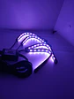 4 Tiras led de atmosfera interior de autos rgb tunning, 12 led 8 - Miniatura 9