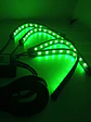 4 Tiras led de atmosfera interior de autos rgb tunning, 12 led 8 - Miniatura 17