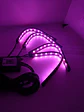 4 Tiras led de atmosfera interior de autos rgb tunning, 12 led 8 - Miniatura 20