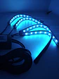 4 Tiras led de atmosfera interior de autos rgb tunning, 12 led 8 - Miniatura 22