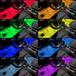 4 Tiras led de atmosfera interior de autos rgb tunning, 12 led 8 - Miniatura 25