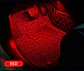 4 Tiras led de atmosfera interior de autos rgb tunning, 12 led 8 - Miniatura 27