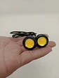 X2 luces led ojos de aguila 12v 3.5watt medida 18mm impermeables - Miniatura 1