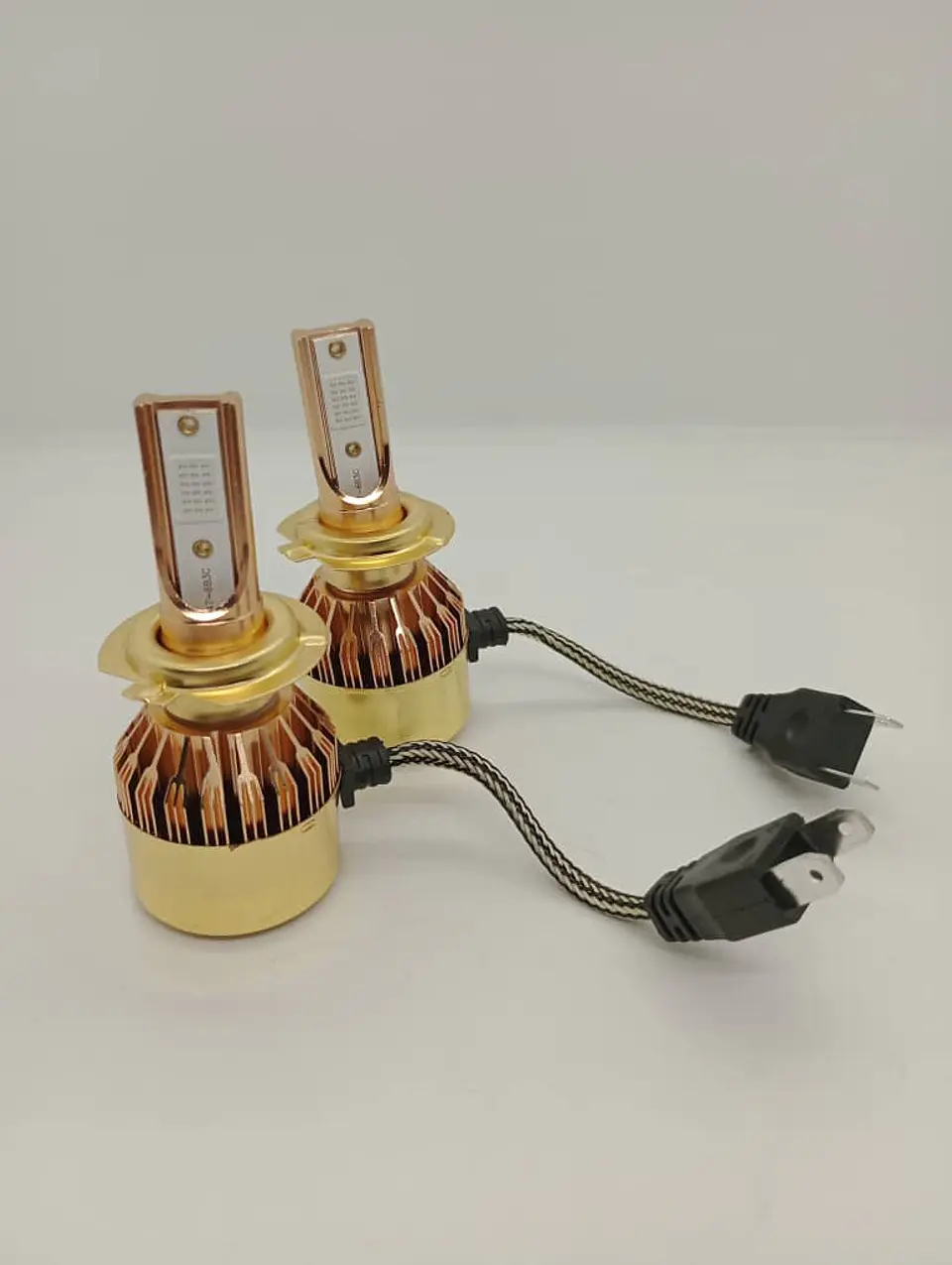 Par Ampolletas turboled H7 12.000Lm 100watts 12V color azul 2