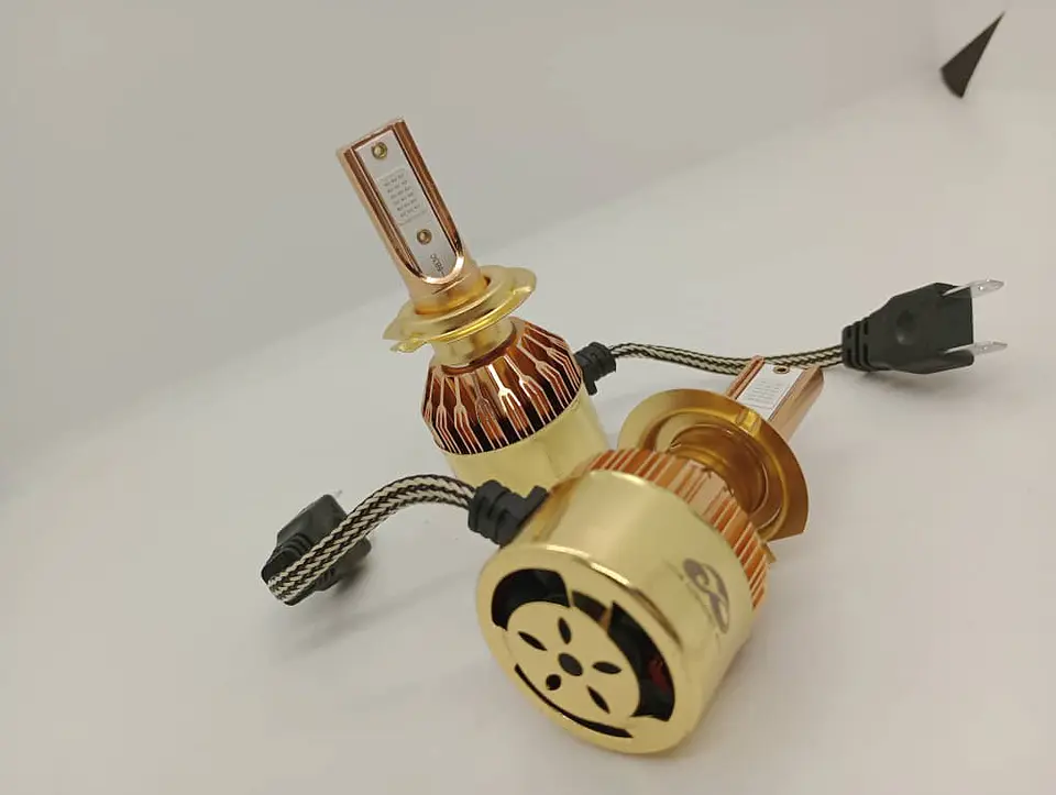 Par Ampolletas turboled H7 12.000Lm 100watts 12V color azul 5