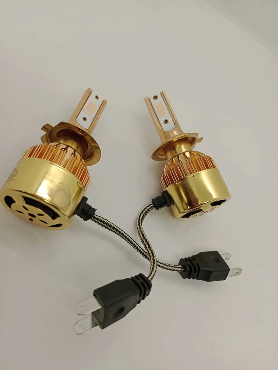 Par Ampolletas turboled h7 morado 12.000Lm 12V 3