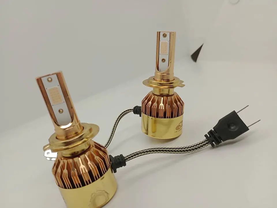Par Ampolletas turboled h7 morado 12.000Lm 12V 5
