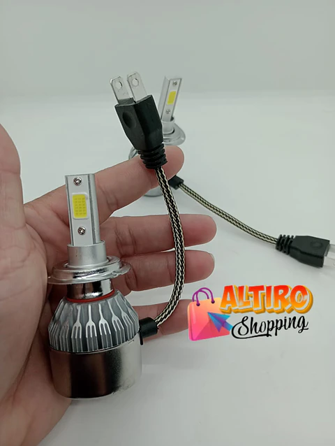 Ampolletas Turboled 7600lm 72watt modelos H7
