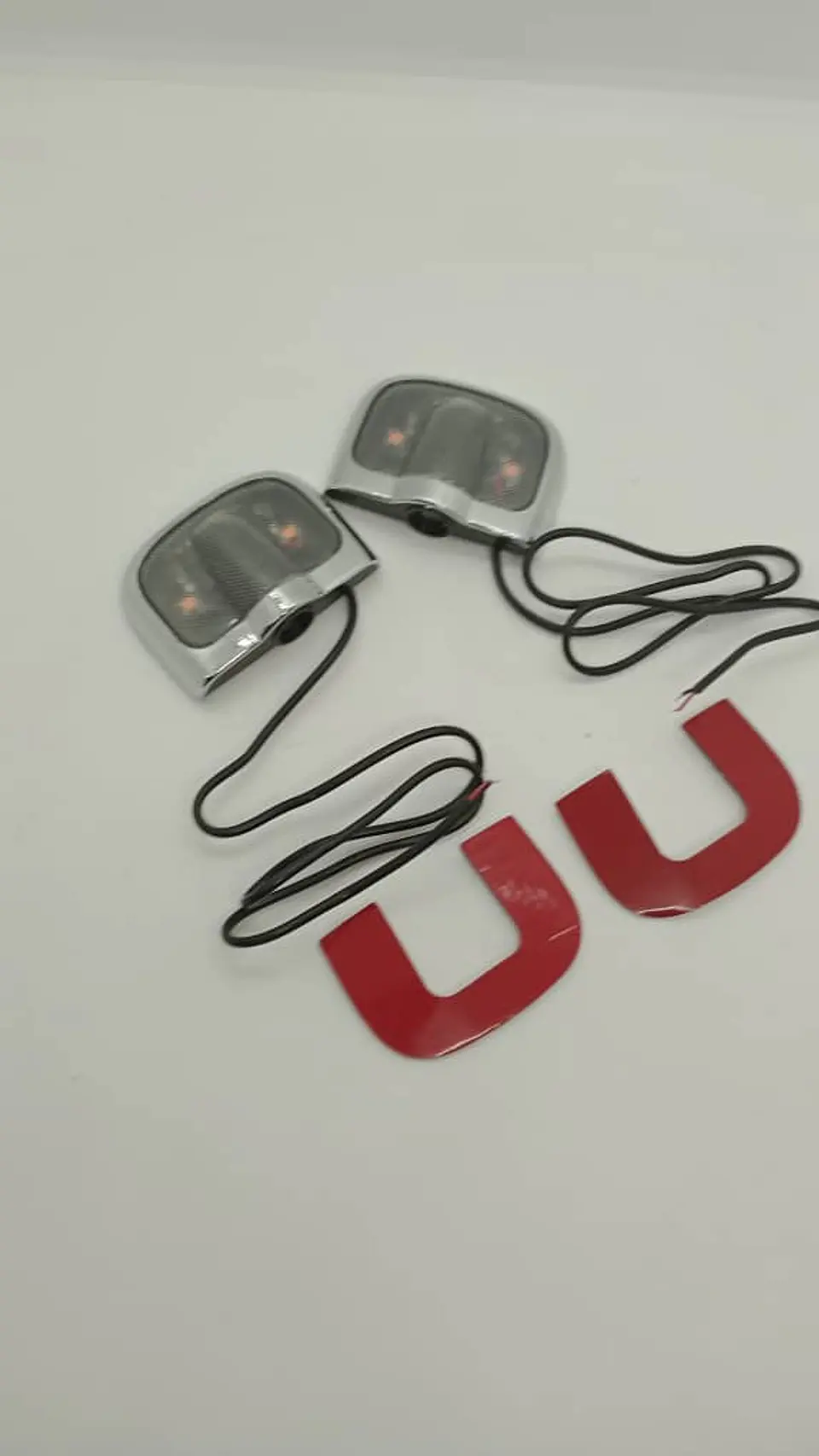 X2 luces LED cortesía para puertas, cableado 12V - Nissan 4
