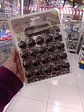 Cubierta de tuercas de neumáticos de auto, a prueba de polvo NEGRO - thumbnail 9