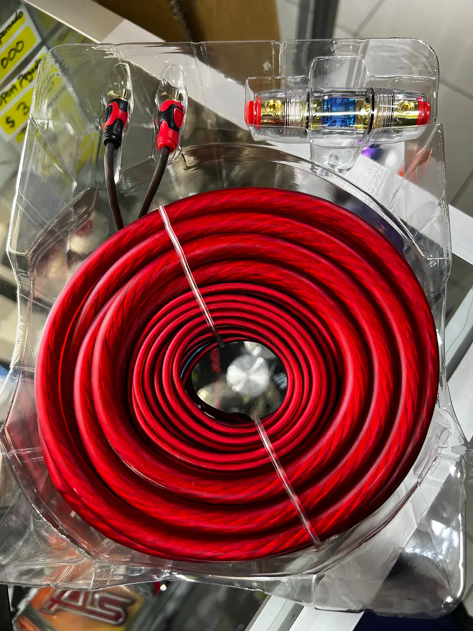 Kit cables de sonido auto amplificación 2GA Pervoi 4