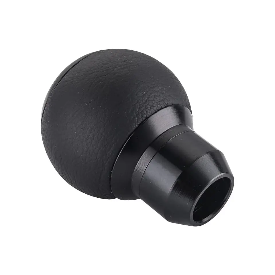 Pomo perilla de cambios universal, esfera metálica, 5 velocidades 6