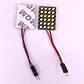 X1 Placa 24 leds smd blanco canbus de interior para techo o maletero - Miniatura 4