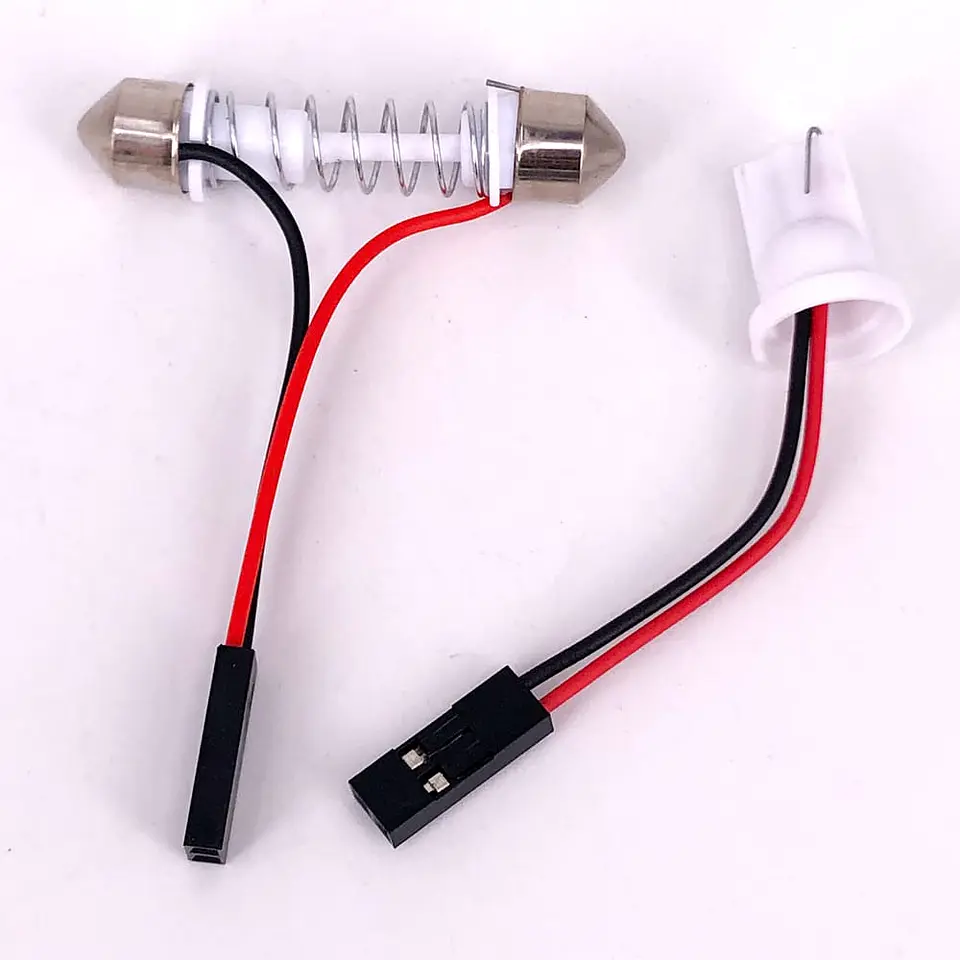 X1 Placa 24 leds smd blanco canbus de interior para techo o maletero 5