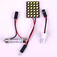 X1 Placa 24 leds smd blanco canbus de interior para techo o maletero - Miniatura 6