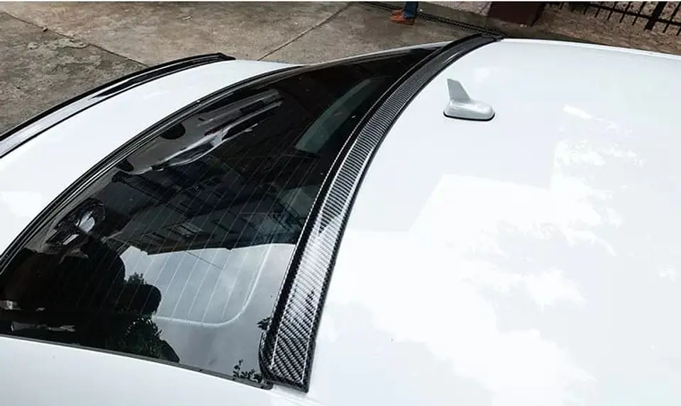 Lip alerón goma spoiler trasero para maletero baúl de autos 14