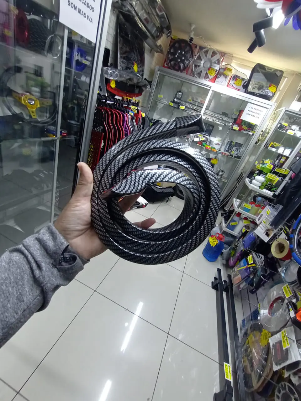 Lip alerón goma spoiler trasero para maletero baúl de autos 23