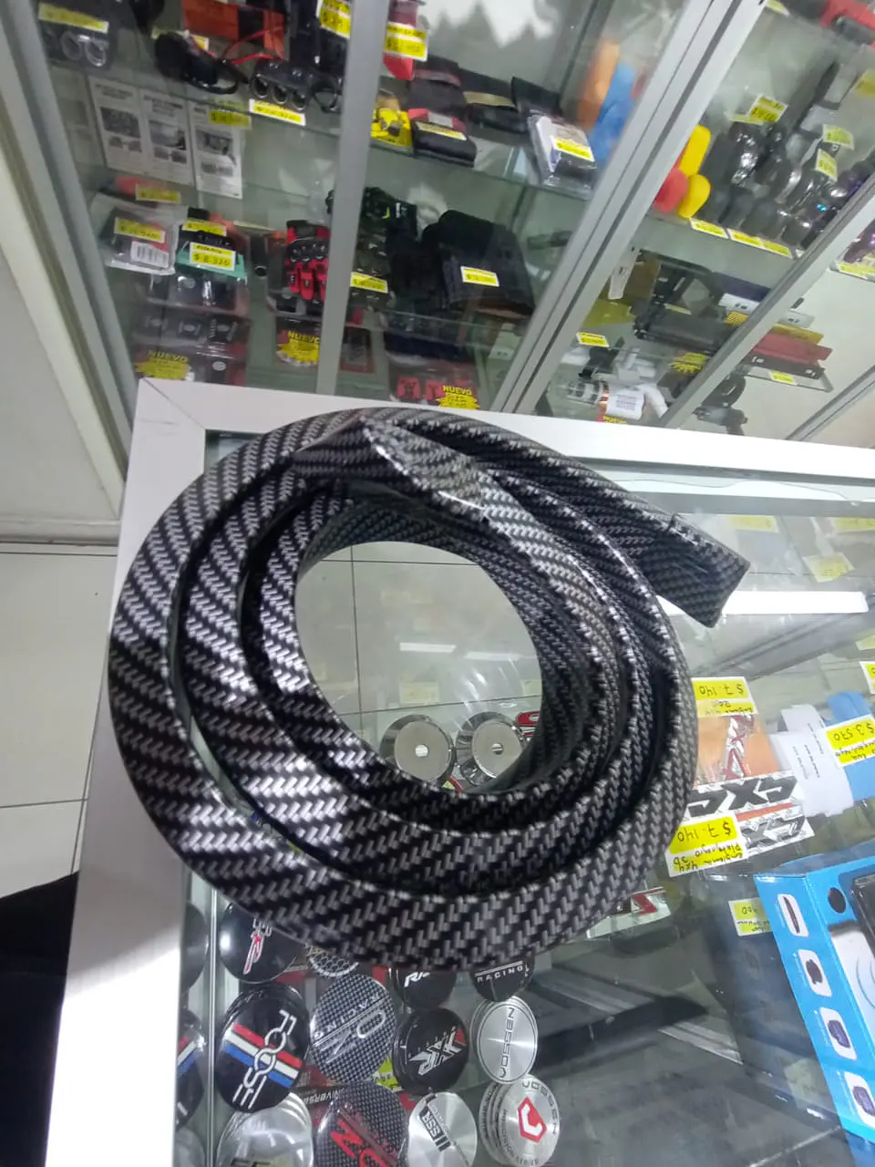 Lip alerón goma spoiler trasero para maletero baúl de autos 1