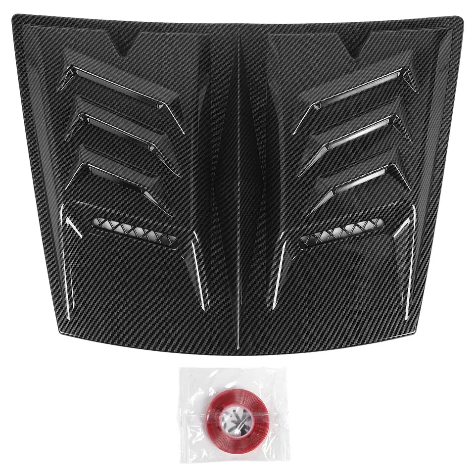 Toma de flujo de aire para autos decorativa Cubierta carbono 10
