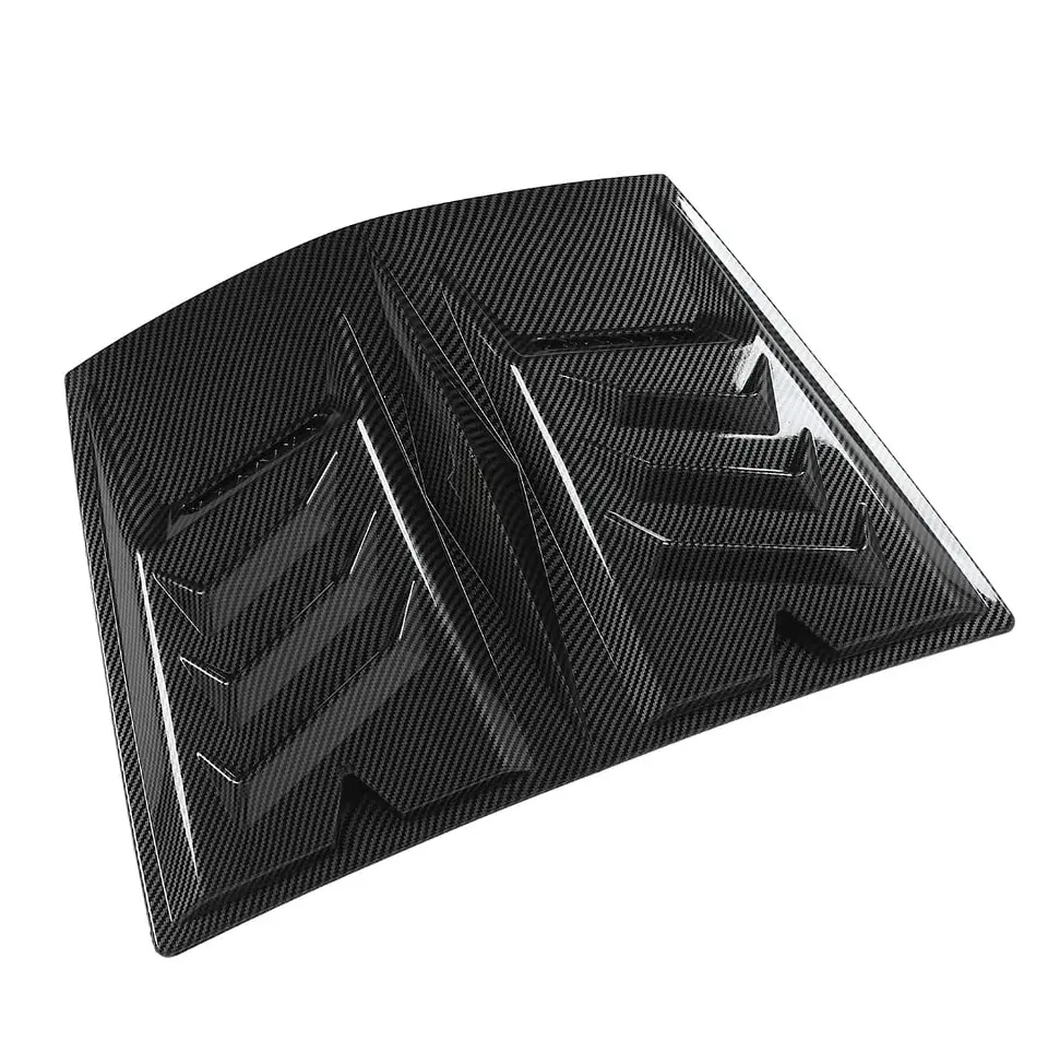 Toma de flujo de aire para autos decorativa Cubierta carbono 11