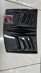Toma de flujo de aire para autos decorativa Cubierta carbono - Miniatura 15