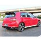 Aleron trasero - negro brillante autos embellecedor carroceria - Miniatura 4