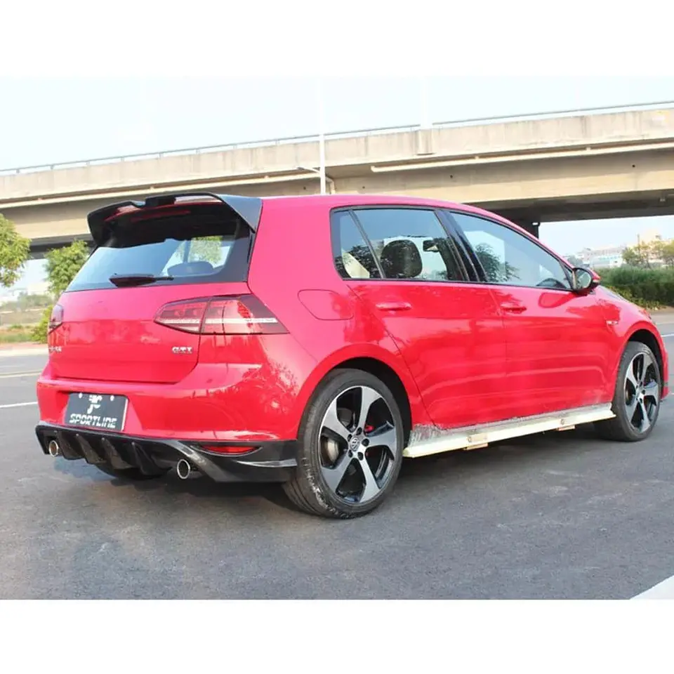 Aleron trasero - negro brillante autos embellecedor carroceria 4