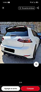 Aleron trasero - negro brillante autos embellecedor carroceria - Miniatura 8