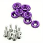 Set de 10 tornillos o pernos con 10 arandelas M6 de aluminio - thumbnail 2