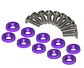Set de 10 tornillos o pernos con 10 arandelas M6 de aluminio - thumbnail 3
