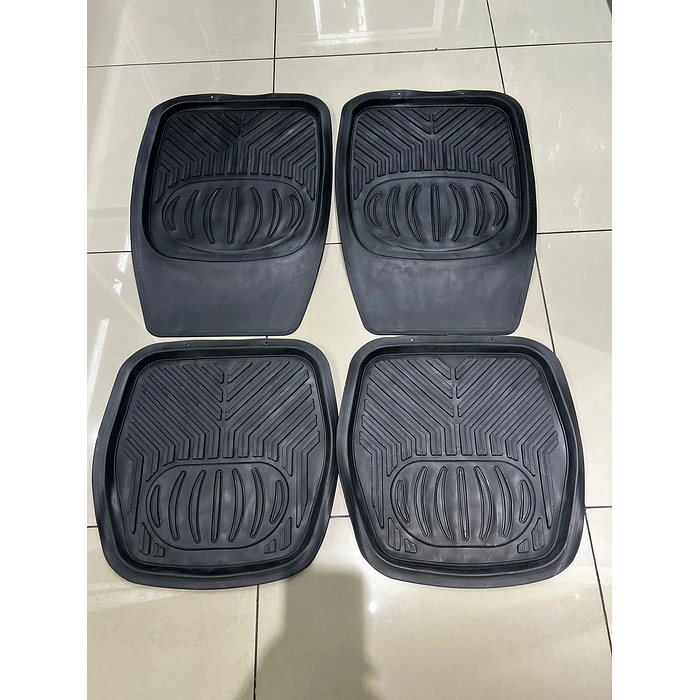 Pisos Alfombras Universal 4 Piezas tipo Bandeja antiderrame  2