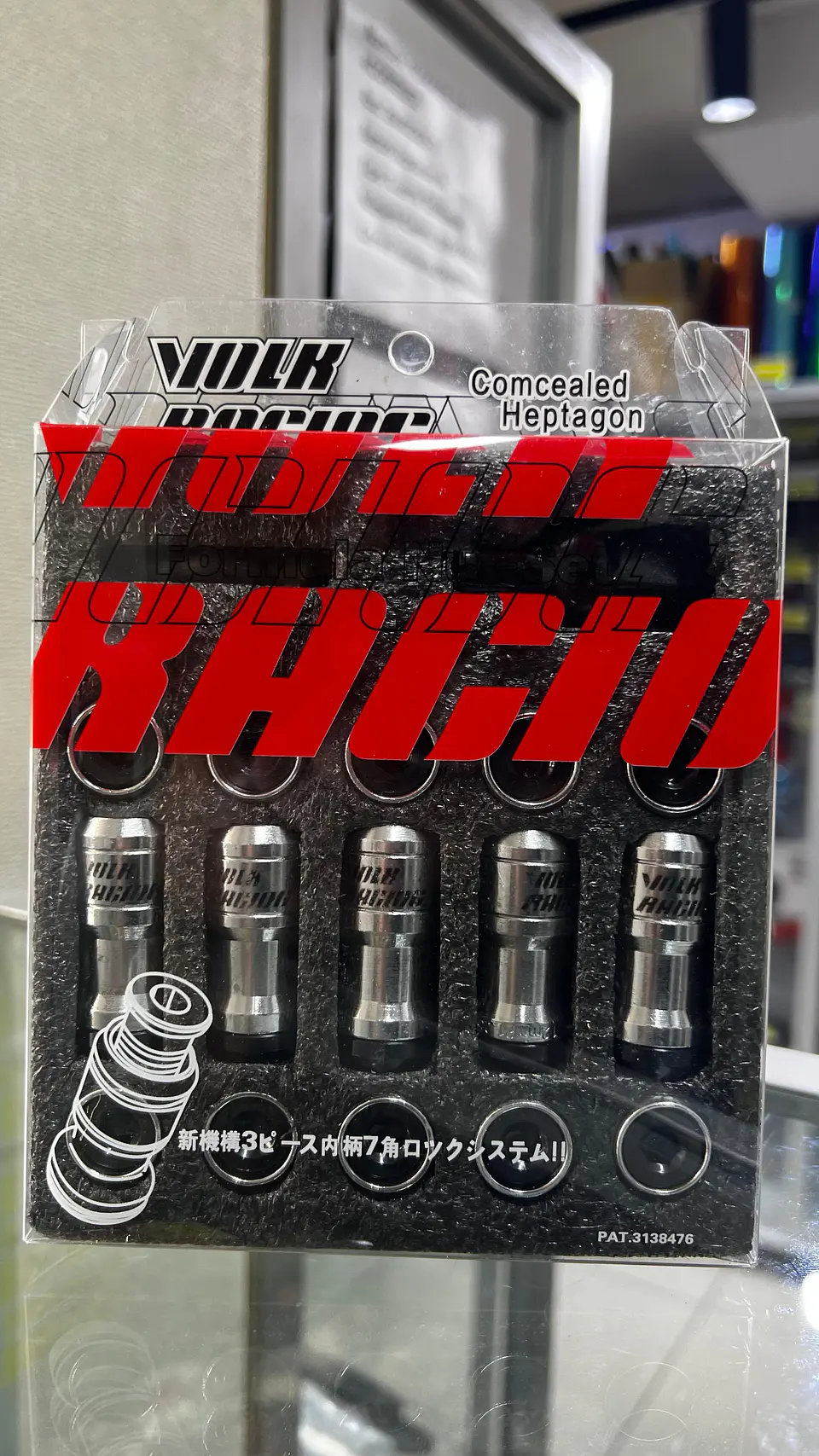 Set de tuercas de llantas Volk Racing con Doble Seguridad 1.25 1
