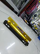 Porta placa patente fibra de carbono - dorado amarillo nismo - Miniatura 2