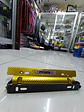 Porta placa patente fibra de carbono - dorado amarillo nismo - Miniatura 3