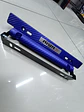 Porta placa patente fibra de carbono - rojo nismo - Miniatura 4