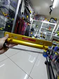 Porta placa patente fibra de carbono - dorada amarillo TRD - thumbnail 5