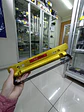 Porta placa patente fibra de carbono - dorada amarillo TRD - thumbnail 6