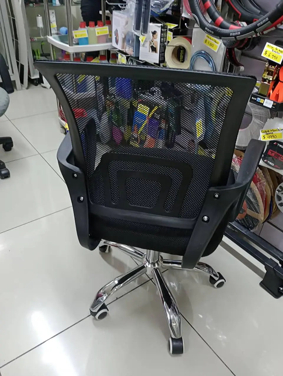 Silla de Escritorio Ergonómica Mesh, pata con 5 ruedas 14