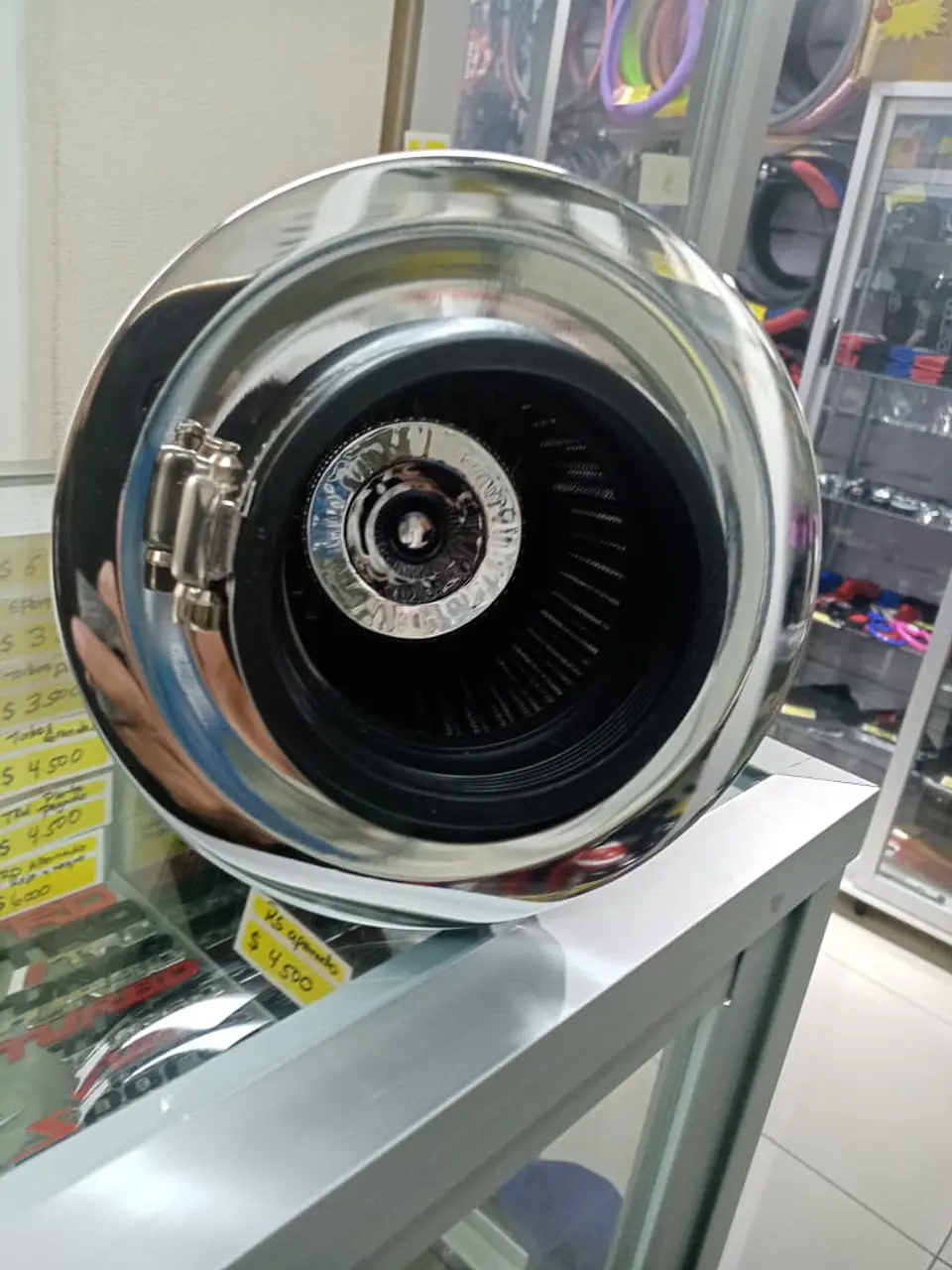 Filtro de aire de inducción cónico Universal carbono 2
