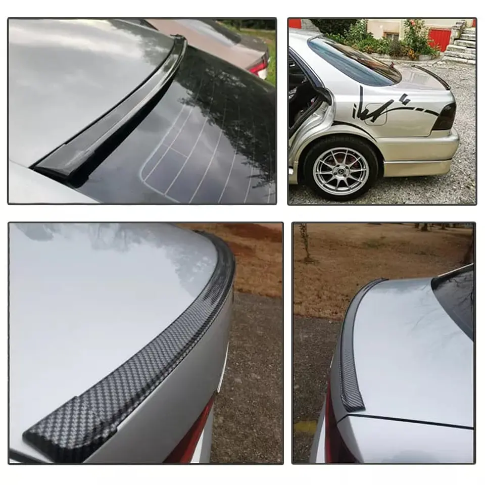 Lip alerón - goma spoiler trasero para maletero baúl carbono 14