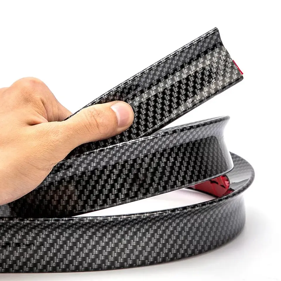 Lip alerón - goma spoiler trasero para maletero baúl carbono 15