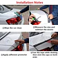 Lip alerón - goma spoiler trasero para maletero baúl carbono - Miniatura 17